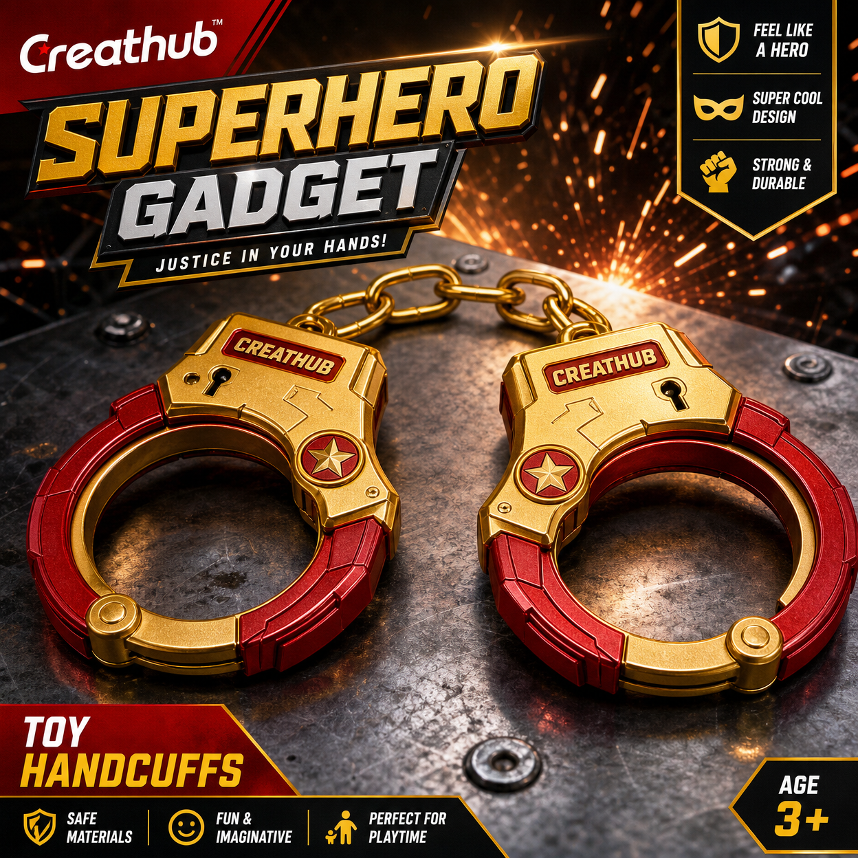 6 Must-Have Cosplay Props Including creathub.click Cosplay Handcuffs: Build the Perfect Kit